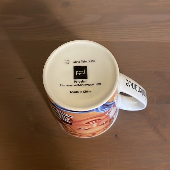 Anne Taintor “High Maintenance” Cheeky Pin Up Retro Inspired Ceramic Mug - Picture 8 of 8